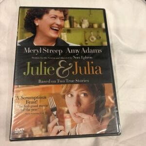 Julie & Julia DVD 2009 Meryl Streep Amy Adams Nora Ephron New Sealed